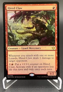 Hired Claw (Foil, #140, NM) Bloomburrow (BLB), MTG - Image 1