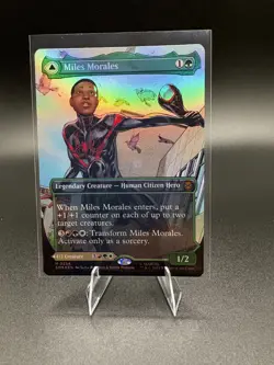 Magic: The Gathering Miles Morales 0234 (Borderless) Marvel's Spider-Man - Image 1