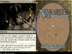 Magic the Gathering -MTG-Victimize - Image 1