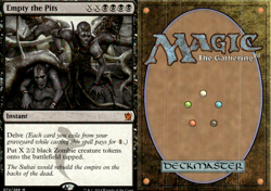 Magic the Gathering -MTG-Empty the Pits - Image 1