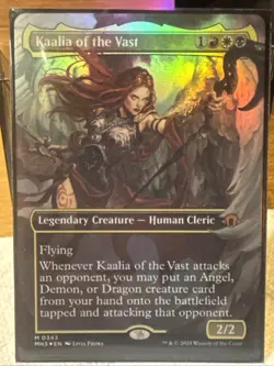 Kaalia of The Vast Foil NM English MTG Artist Livia Prima Edition MH3 M0343 - Image 1