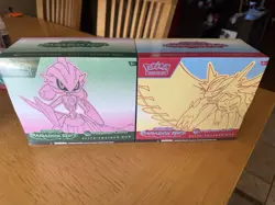 Paradox Rift Roaring Moon and Iron Valiant ETBS (Pokemon Center Edition) - Image 1