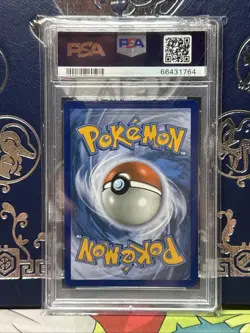 PSA 8 Pokemon TCG Rayquaza Spirit Link 87/108 Reverse Holo Rare XY Roaring Skies - Image 2