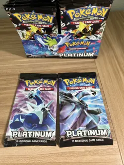 1 Individual POKEMON PLATINUM BASE SET Sealed BOOSTER PACK Unweighted From Box - Image 2