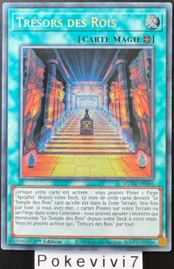 Carte YU-GI-OH! TRESORS DES ROIS MZTM-FR006 Secret Rare NEUF - Image 1