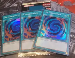 Yu-Gi-Oh Playset RA02-EN047 Polymerization Super Rare 1st Edition playset NM - Image 2