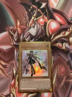 Yugioh Sky Striker Ace - Roze MGED-EN021 Gold Rare 1st Ed NM - Image 1