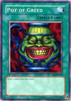 ** POT OF GREED ** MIXED SETS (MP) SD2, SD1, SD4, SD3, BP01, YGLD, YUGIOH! - Image 1