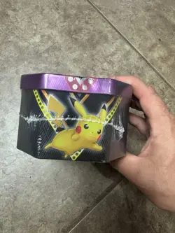 Pokemon Eternatus V Powers Tin Trading Card Game 4 Booster Packs Set NEW SEALED 820650807794 - Image 4