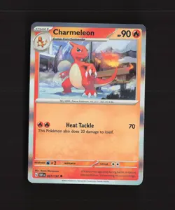 Charmeleon 027/197 Obsidian Flames Exclusive Promo Holo Pokemon Card NM - Image 1