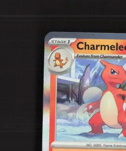 Charmeleon 027/197 Obsidian Flames Exclusive Promo Holo Pokemon Card NM - Image 3