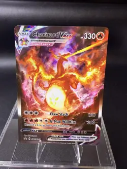 Pokemon TCG Charizard VMAX SWSH261 Sword & Shield Promo Holo Card NM Condition - Image 1