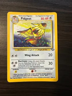 Pidgeot Jungle 8/64 Holo Pokemon Card - Image 1