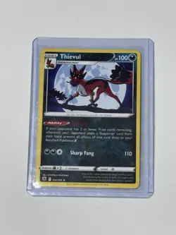 Pokemon Trading Card Game 2022 Stage 1 Thievul 100 HP Card - Image 1