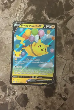 Flying Pikachu V 006/025 Celebrations NM Pokemon Card TCG - Image 1