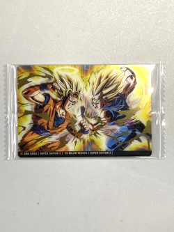 Goku vs Majina Buu - 5-16 SR - Dragon Ball Wafer / Itajaga Card Sealed Japanese - Image 1