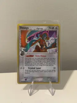 Deoxys 5/110 NM Delta species Holo Rare 2006 Vintage Pokemon TCG Card - Image 1