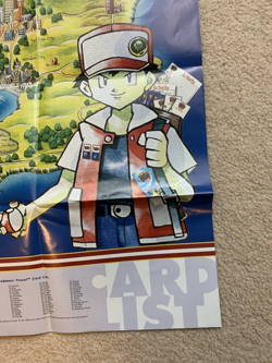 Pokemon Card Game POSTER & MAP x 2 ~ Arena Poster ~ Vintage 1999 ~ Toys R Us - Image 5
