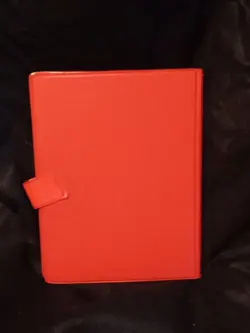 Vintage 1999 Authentic Red Pikachu Pokemon 4-Pocket Card Binder Book Album - Image 2
