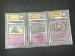 Pokemon TCG Abra Kadabra Alakazam EX 151 Promo Card 063/064/050 English Edition - Image 1