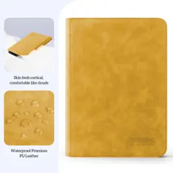 TCGUARD Trading Card Binder, 9 Pockets PU Card Collection Binder, Zipper Card... - Image 2