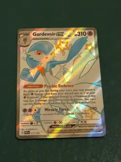 Gardevoir EX Paldean Fates Shiny Full Art Ultra Rare Pokemon Card 217/091 (NM) - Image 2