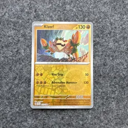 Klawf Reverse Holo NM SV1 122/198 Scarlet & Violet Pokemon Card - Image 1