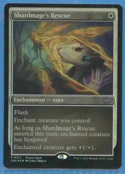 MTG: PROMO PACK: Duskmourn: House of Horror: Shardmage's Rescue: FOIL - Image 1