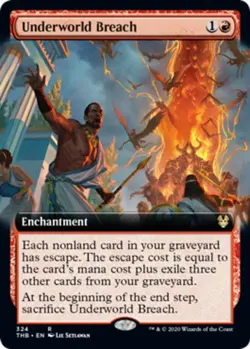 MTG magic cards 1x Underworld Breach - Extended Art Theros Beyond Death NM-Mint, - Image 1