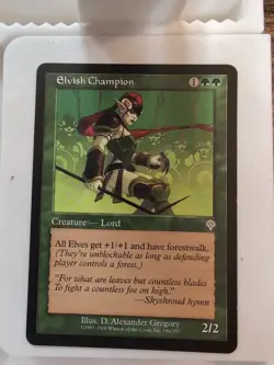 Elvish Champion Invasion Regular MTG - Image 1