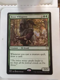Beast Whisperer Commander: Kaldheim Regular MTG - Image 1