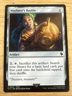 NM Wayfarer's Bauble, MTG, Final Fantasy Commander, Magic the Gathering, 372 - Image 1