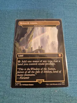MTG LOTR Henneth Annun / Reflecting Pool #373 Commander Lord the Rings Magic - Image 1