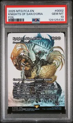 Psa 10 knights of san d'oria mtg foil - Image 1