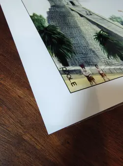 Mark Pooles Autographed Art Print Ancestral Recall MTG Reproduction Unused - Image 4