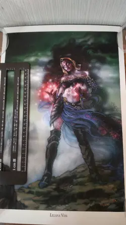 Liliana Vess Limited Edition Art Print No22 Signed MTG - Image 3