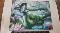 MTG Lotus Cobra Limited Edition Original Art Signed No 40 - Image 3