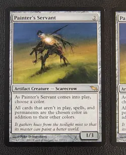 Painter's Servant Shadowmoor MTG Magic Shadowmoor English Set of 2 LP Condition - Image 2
