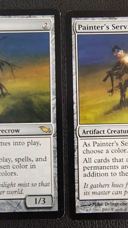 Painter's Servant Shadowmoor MTG Magic Shadowmoor English Set of 2 LP Condition - Image 3