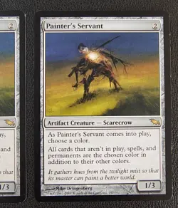 Painter's Servant Shadowmoor MTG Magic Shadowmoor English Set of 2 LP Condition - Image 4