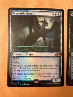 Murktide Regent Foil Set of 2 Modern Horizons 2 MTG Magic the Gathering - Image 2