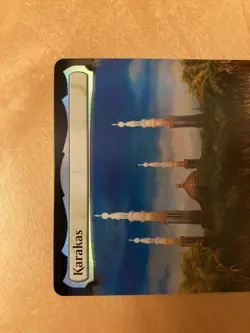 Karakas FOIL Card Game Magic The Gathering MTG Topper Box Rare Used - Image 2