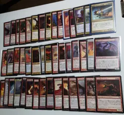 Dragon Cards 187 Pieces MTG Magic The Gathering Card Collection - Image 3