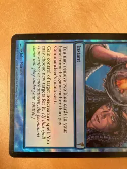 CSP Commandeer English MTG Cold Snap First Edition FOIL Card Rare Collectible - Image 3