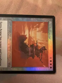 USG Serra Avatar Old Frame FOIL English MTG Saga Promo Card - Image 2