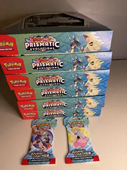 Pokemon Lucario Ex Tyranitar Ex Premium Collection Prismatic Evolution Lot Of 6 - Image 3