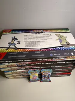 Pokemon Lucario Ex Tyranitar Ex Premium Collection Prismatic Evolution Lot Of 6 - Image 4