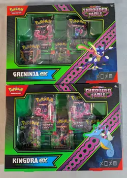 Pokemon Greninja EX & Kingdra EX Special Illustration Collection Opened See Desc - Image 1