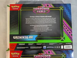 Pokemon Greninja EX & Kingdra EX Special Illustration Collection Opened See Desc - Image 5