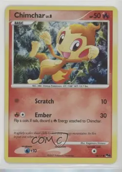 Chimchar Pokemon Organized Play Promotional Series 6 #14 2007 - Image 1